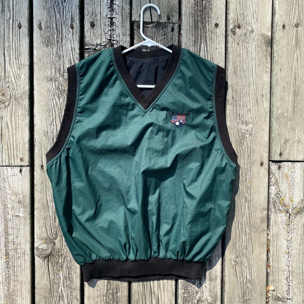 Green Sleeveless Röche Golf Vest